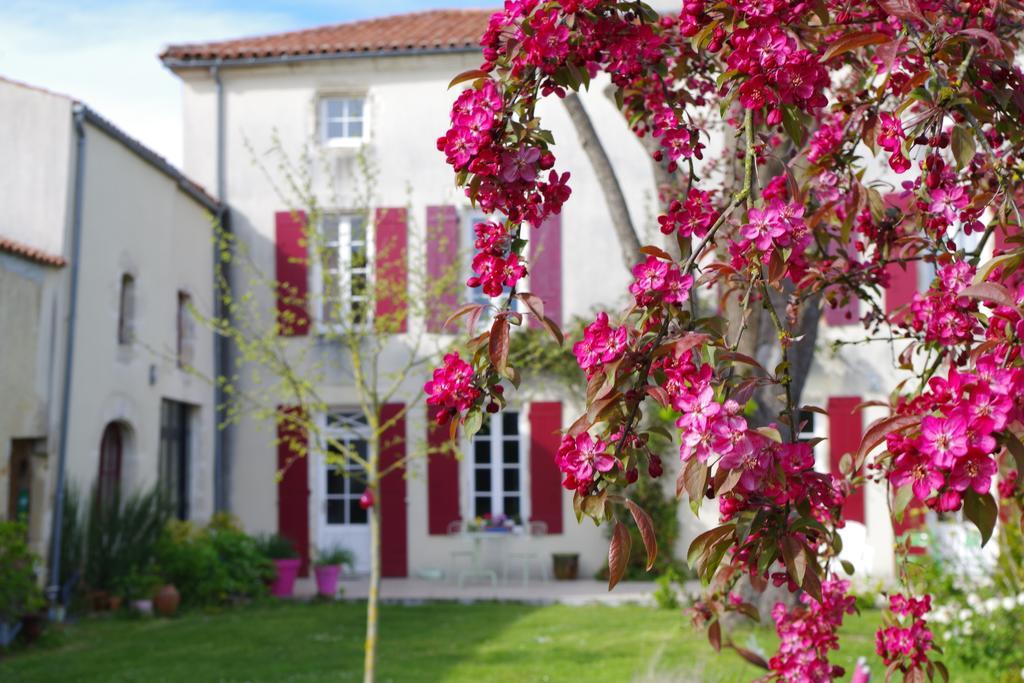 Bed and Breakfast Le Logis De La Poupeliere Vouhe  Екстер'єр фото